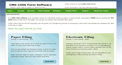 Desktop Screenshot of medclaimsoftware.com