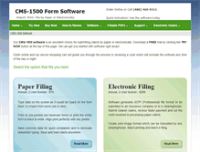 Tablet Screenshot of medclaimsoftware.com
